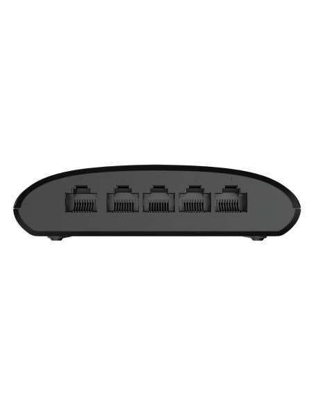 D-Link DGS-1005D E switch di rete Non gestito L2 Gigabit Ethernet (10 100 1000) Nero
