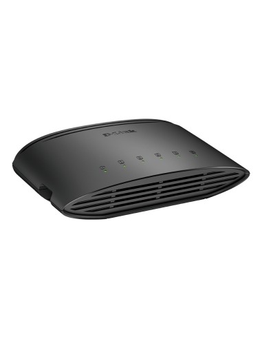 D-Link DGS-1005D E switch di rete Non gestito L2 Gigabit Ethernet (10 100 1000) Nero