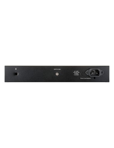 D-Link DGS-1024D switch di rete Non gestito Gigabit Ethernet (10 100 1000) 1U Nero, Argento