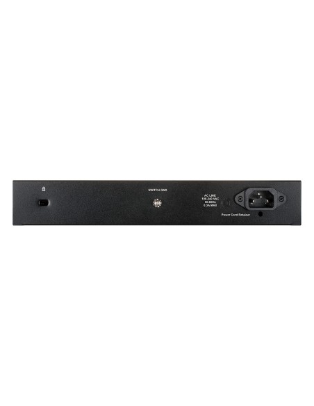 D-Link DGS-1024D switch di rete Non gestito Gigabit Ethernet (10 100 1000) 1U Nero, Argento