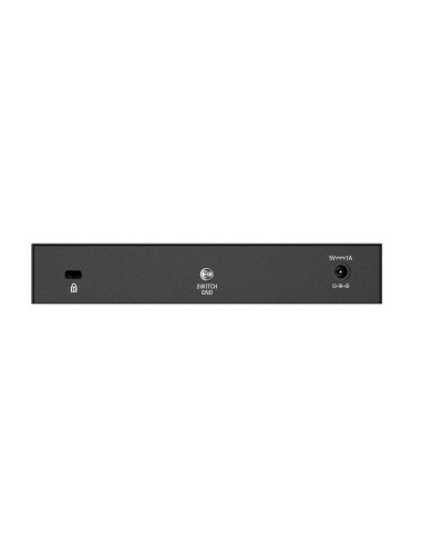 D-Link DGS-108 switch di rete Non gestito L2 Gigabit Ethernet (10 100 1000) Nero