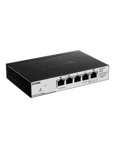 D-Link DGS-1100-05PD switch di rete Gestito L2 Gigabit Ethernet (10 100 1000) Supporto Power over Ethernet (PoE) Nero 2