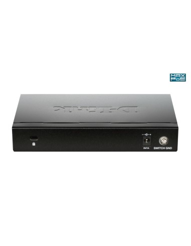 D-Link DGS-1100-08 switch di rete Gestito L2 Gigabit Ethernet (10 100 1000) Nero