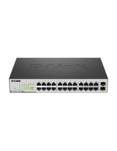 D-Link DGS-1100-26 switch di rete L2 Gigabit Ethernet (10 100 1000) Nero, Grigio