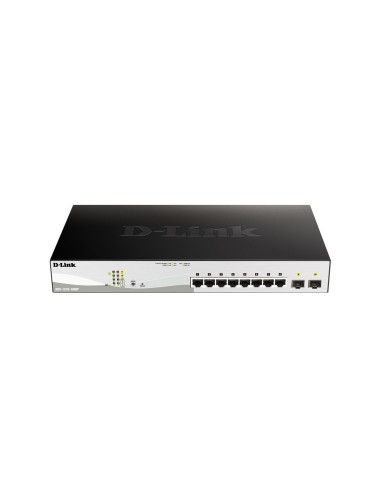 D-Link DGS-1210-10MP switch di rete Gestito L2 L3 Gigabit Ethernet (10 100 1000) Supporto Power over Ethernet (PoE) Nero