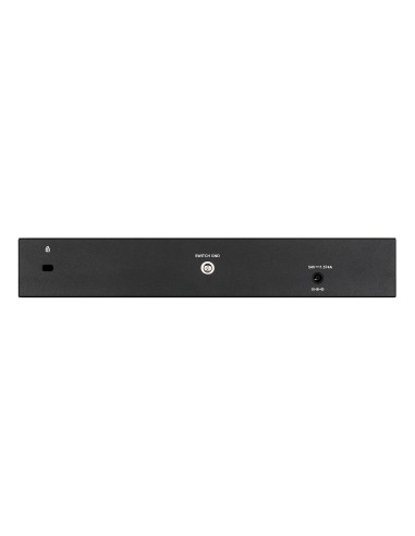D-Link DGS-1210-10P switch di rete Gestito L2 Gigabit Ethernet (10 100 1000) Supporto Power over Ethernet (PoE) 1U Nero