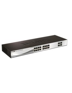 D-Link DGS-1210-20 switch di rete Gestito L2 1U Nero