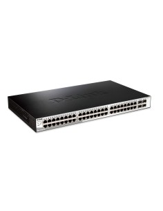 D-Link DGS-1210-52 switch di rete Gestito L2 Gigabit Ethernet (10 100 1000) 1U Nero 2