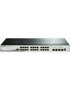 D-Link DGS-1510-28 switch di rete Gestito L3 Gigabit Ethernet (10 100 1000) Nero