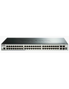 D-Link DGS-1510-52 switch di rete Gestito L3 Gigabit Ethernet (10 100 1000) Nero
