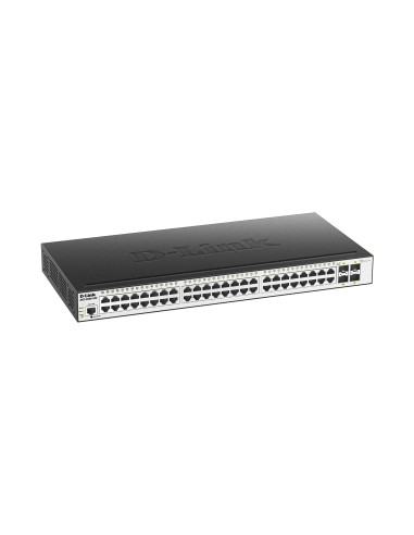 D-Link DGS-3000-52X switch di rete Gestito L2 Gigabit Ethernet (10 100 1000) 1U Nero