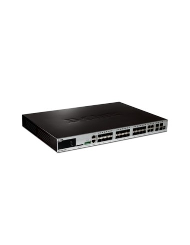 D-Link DGS-3420-28SC switch di rete Gestito L2 Supporto Power over Ethernet (PoE) Nero