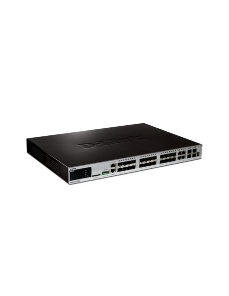 D-Link DGS-3420-28SC switch di rete Gestito L2 Supporto Power over Ethernet (PoE) Nero