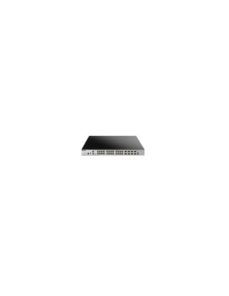 D-Link DGS-3630-28PC SI switch di rete Gestito L3 Gigabit Ethernet (10 100 1000) Supporto Power over Ethernet (PoE) Nero, Grigio
