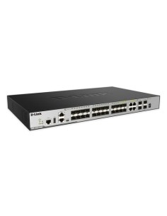 D-Link DGS-3630-28SC Gestito L3 Nessuno 1U Nero