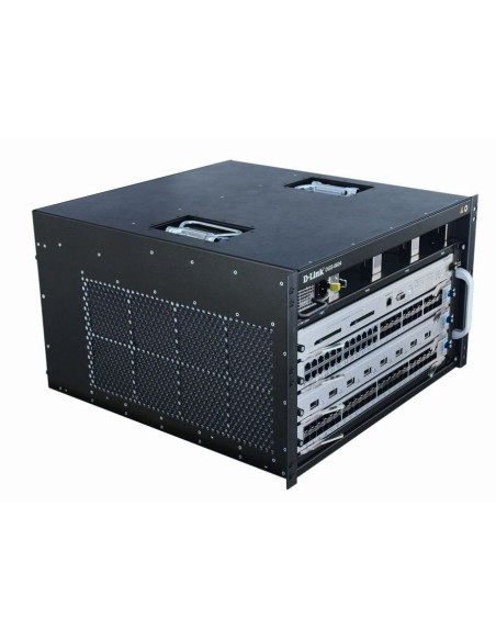D-Link 4-Slot Layer3 Chassis Switch Starter Kit Gestito L3 Supporto Power over Ethernet (PoE) Nero