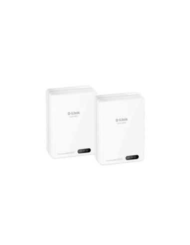 D-Link PowerLine AV2 2000 Ricevitore di rete Bianco 10, 100, 1000 Mbit s