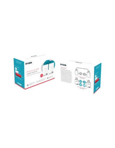 D-Link PowerLine AV2 2000 Ricevitore di rete Bianco 10, 100, 1000 Mbit s