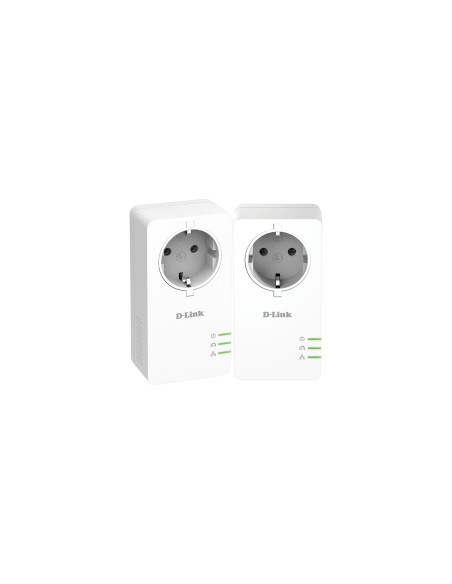 D-Link PowerLine AV2 1000 HD Kit Collegamento ethernet LAN Bianco 2 pz