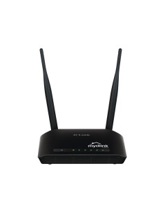 D-Link DIR-605L router wireless Fast Ethernet Banda singola (2.4 GHz) 4G Nero