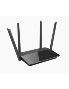D-Link AC1200 Dual Band router wireless Gigabit Ethernet Dual-band (2.4 GHz 5 GHz) 4G Nero