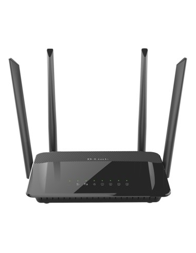 D-Link AC1200 Dual Band router wireless Gigabit Ethernet Dual-band (2.4 GHz 5 GHz) 4G Nero