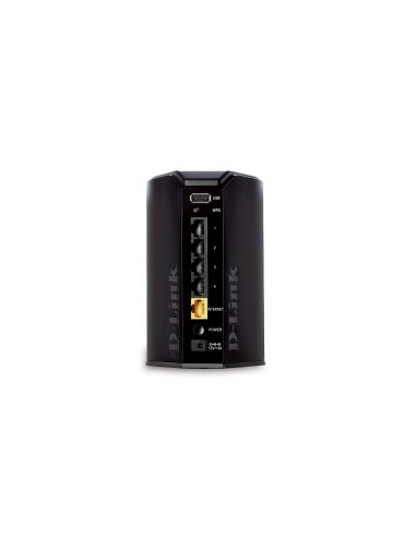 D-Link AC1200 router wireless Gigabit Ethernet Dual-band (2.4 GHz 5 GHz) Nero