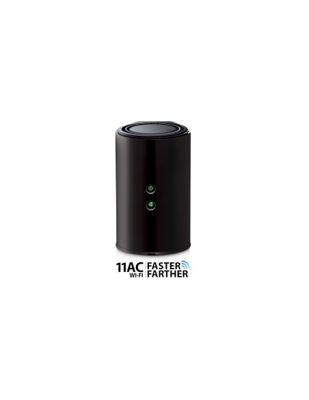 D-Link AC1200 router wireless Gigabit Ethernet Dual-band (2.4 GHz 5 GHz) Nero