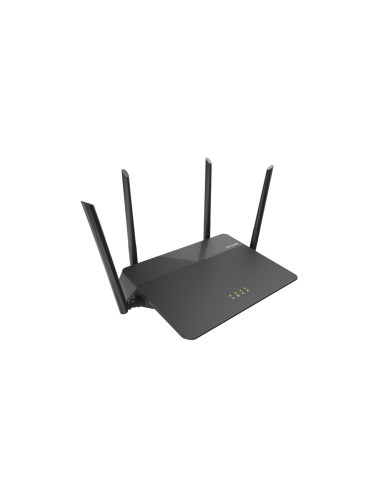 D-Link EXO AC1900 MU-MIMO router wireless Gigabit Ethernet Dual-band (2.4 GHz 5 GHz) 4G Nero