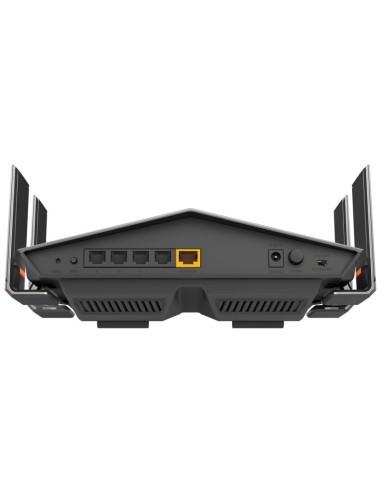 D-Link AC1900 EXO router wireless Gigabit Ethernet Dual-band (2.4 GHz 5 GHz) 4G Nero, Arancione
