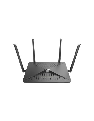 D-Link EXO AC2600 MU-MIMO router wireless Gigabit Ethernet Dual-band (2.4 GHz 5 GHz) 4G Nero