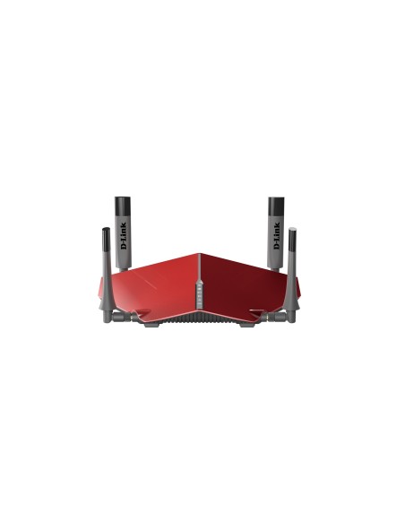 D-Link AC3150 router wireless Gigabit Ethernet Dual-band (2.4 GHz 5 GHz) 4G Grigio, Rosso