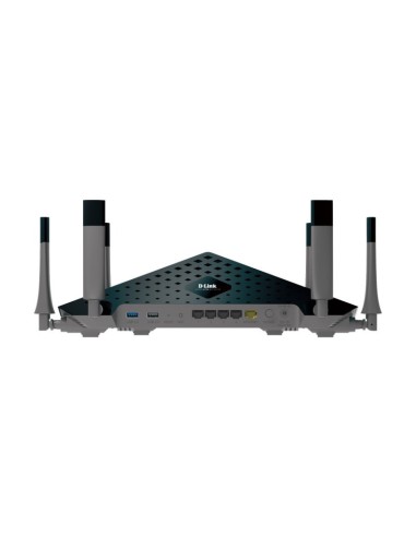 D-Link DIR-890L router wireless Gigabit Ethernet Banda tripla (2.4 GHz 5 GHz 5 GHz) 4G Rosso