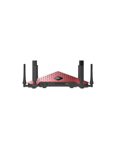 D-Link DIR-890L router wireless Gigabit Ethernet Banda tripla (2.4 GHz 5 GHz 5 GHz) 4G Rosso