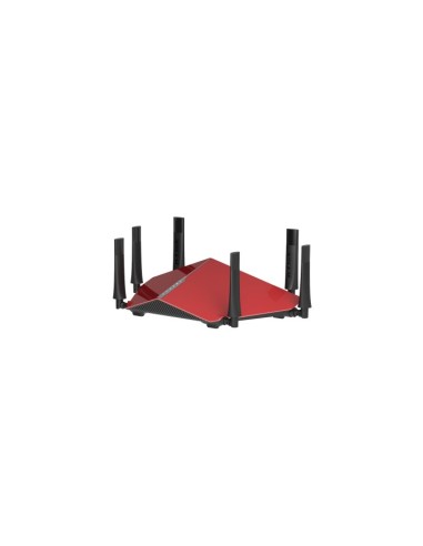 D-Link DIR-890L router wireless Gigabit Ethernet Banda tripla (2.4 GHz 5 GHz 5 GHz) 4G Rosso