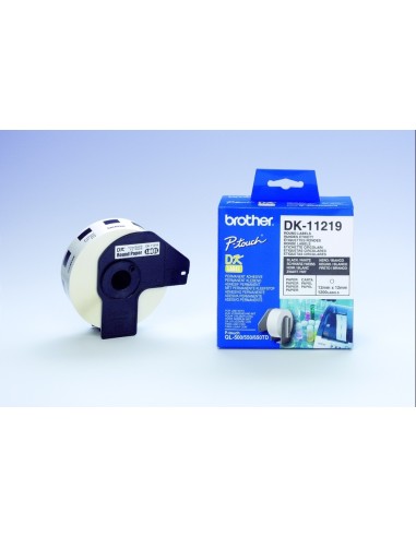 Brother DK-11219 Round Labels Bianco