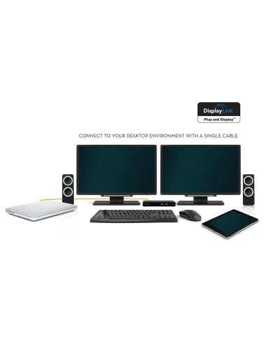 2-Power DOC0101A replicatore di porte e docking station per notebook Nero