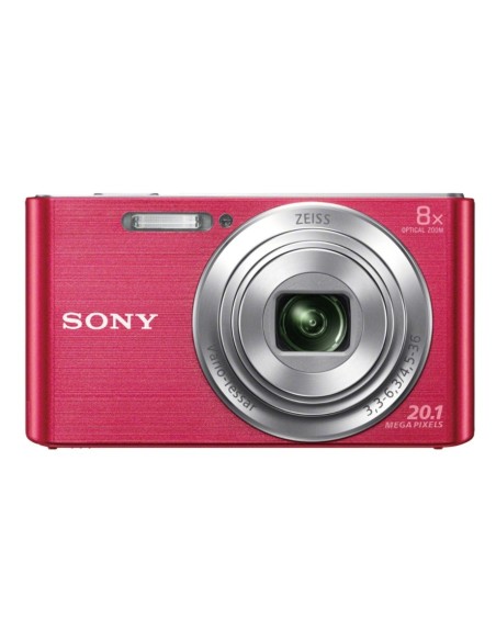 Sony Cyber-shot DSCW830, fotocamera compatta con zoom ottico 8x, Rosa