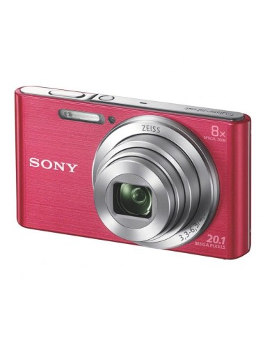 Sony Cyber-shot DSCW830, fotocamera compatta con zoom ottico 8x, Rosa