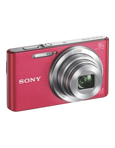 Sony Cyber-shot DSCW830, fotocamera compatta con zoom ottico 8x, Rosa