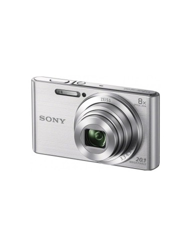 Sony Cyber-shot DSCW830, fotocamera compatta con zoom ottico 8x, Silver