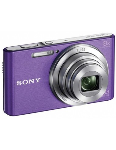 Sony Cyber-shot DSCW830, fotocamera compatta con zoom ottico 8x, Viola