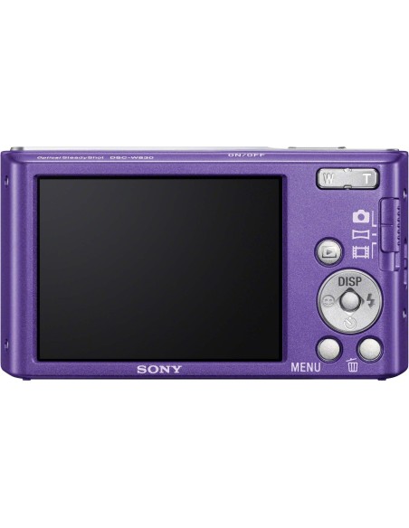 Sony Cyber-shot DSCW830, fotocamera compatta con zoom ottico 8x, Viola