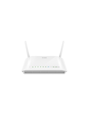 D-Link Wireless N300 ADSL2+ Modem Router DSL-2745 router wireless Gigabit Ethernet Banda singola (2.4 GHz) Bianco
