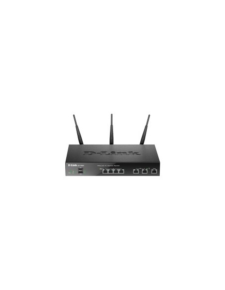 D-Link DSR-1000AC router wireless Gigabit Ethernet Dual-band (2.4 GHz 5 GHz) Nero