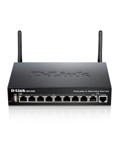 D-Link DSR-250N router wireless Gigabit Ethernet Banda singola (2.4 GHz) Nero