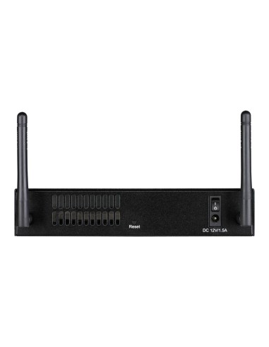 D-Link DSR-250N router wireless Gigabit Ethernet Banda singola (2.4 GHz) Nero
