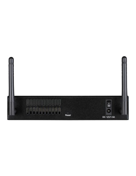 D-Link DSR-250N router wireless Gigabit Ethernet Banda singola (2.4 GHz) Nero