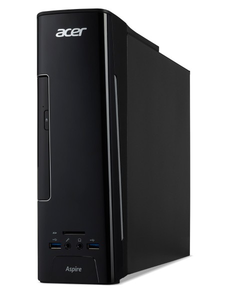 Acer Aspire AXC-230 DDR3-SDRAM E1-7010 AMD E 4 GB 1000 GB HDD Windows 10 Home PC Nero