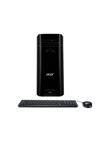 Acer Aspire TC-280 DDR3L-SDRAM A10-7800 Tower AMD A10 8 GB 1000 GB HDD Windows 10 Home PC Nero